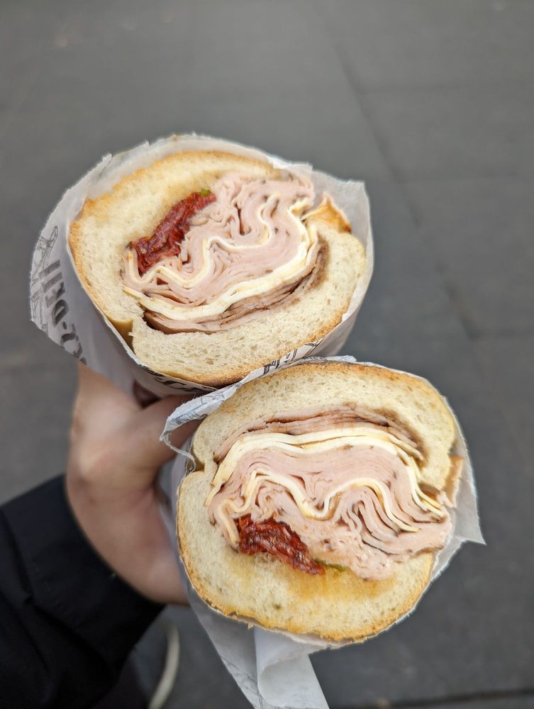 Food from Joe's Italian Deli