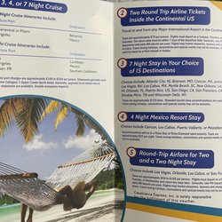 Casablanca express - Inside of brochure 5/8/2023