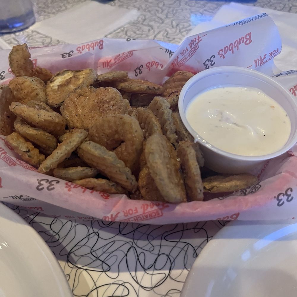 Bubba's 33 - Fried pickles - Pizza Near Me - Chesapeake, Virginia