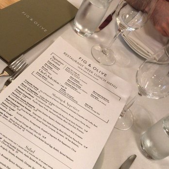 Fig & Olive - French Near Me - Houston, Texas Fig & Olive - French Near Me - Houston, Texas