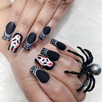 Dream Nails Spa - halloween nails - Nail Salons Near Me - Yukon, Oklahoma Dream Nails Spa - halloween nails - Nail Salons Near Me - Yukon, Oklahoma