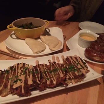The Gin Joint - Pork buns, pretzels, sweet potato latkas - Cocktail Bars Near Me - Charleston, South Carolina The Gin Joint - Pork buns, pretzels, sweet potato latkas - Cocktail Bars Near Me - Charleston, South Carolina