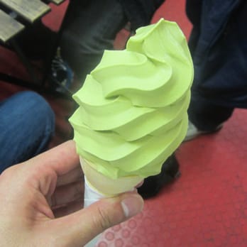 Konbiniya Japan Centre - Swirly matcha soft serve deliciousness on a cone - International Grocery Near Me - Vancouver, British Columbia Konbiniya Japan Centre - Swirly matcha soft serve deliciousness on a cone - International Grocery Near Me - Vancouver, British Columbia