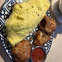 Western-style omelet & potatoes to die for!! Western-style omelet & potatoes to die for!!