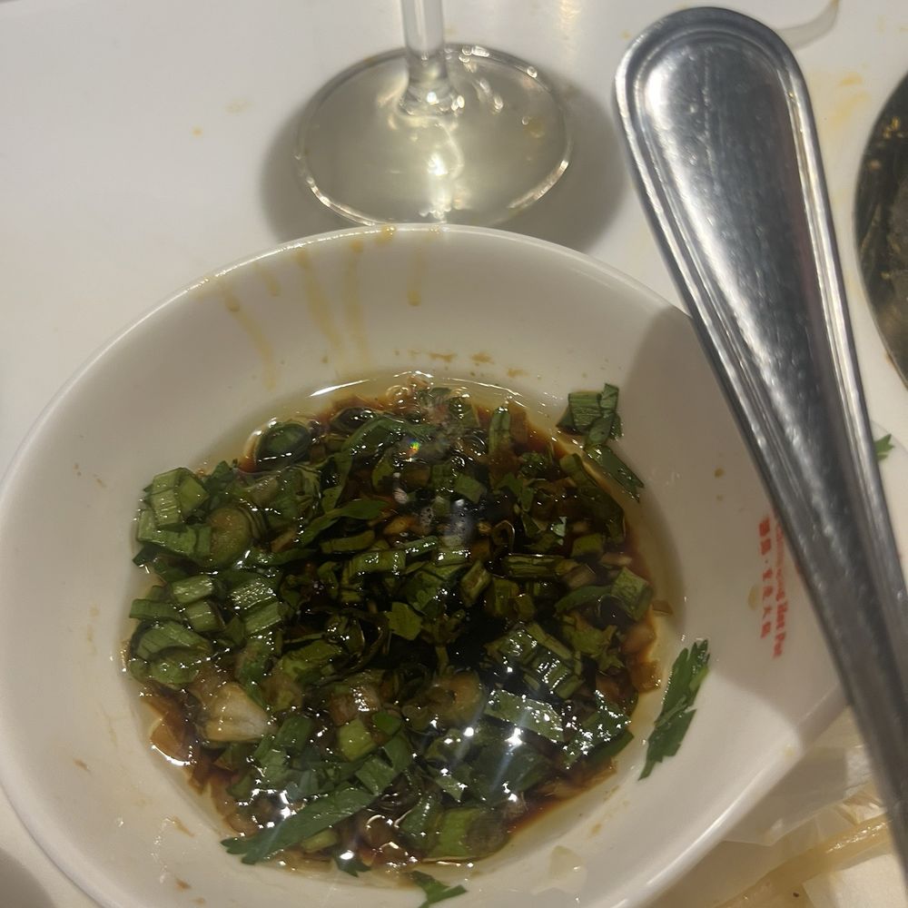 Meet Hot Pot - Sauce I made with green onion, onion and cilantro - Hot Pot Near Me - Hollywood, Florida Meet Hot Pot - Sauce I made with green onion, onion and cilantro - Hot Pot Near Me - Hollywood, Florida