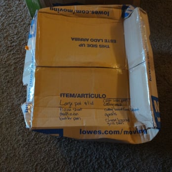 JK Moving Services - Crushed box. - Movers Near Me - Sterling, Virginia
