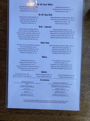 Menu photo 3 The Cliff House Tacoma, WA Menu photo 3 The Cliff House Tacoma, WA