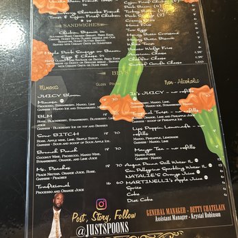 Just Spoons Cafe - Menu - Comfort Food Near Me - Plantation, Florida Just Spoons Cafe - Menu - Comfort Food Near Me - Plantation, Florida