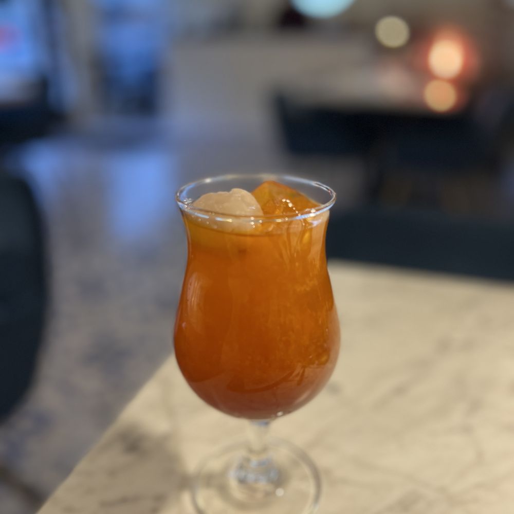 KorKai Thai Restaurant - Lychee Ice Tea (~$6) - Thai Near Me - Montclair, New Jersey