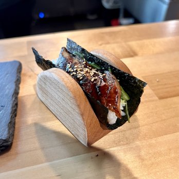 Sugo Hand Roll Bar - Torched Eel - Sushi Bars Near Me - Seattle, Washington Sugo Hand Roll Bar - Torched Eel - Sushi Bars Near Me - Seattle, Washington