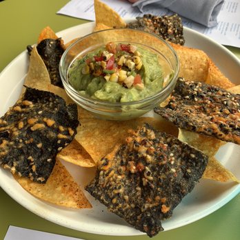 SoCal Kitchen + Bar - Chips and guac! The "nori" chips were ok. Overall, I don't feel like you get much for $9 - New American Near Me - Columbus, Ohio SoCal Kitchen + Bar - Chips and guac! The "nori" chips were ok. Overall, I don't feel like you get much for $9 - New American Near Me - Columbus, Ohio