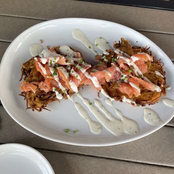 River & Post - Salmon Frittata - Lounges Near Me - Jacksonville, Florida River & Post - Salmon Frittata - Lounges Near Me - Jacksonville, Florida
