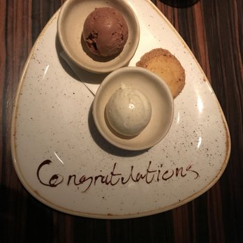 Oblix At The Shard - We celebrated our engagement here and they surprised us with dessert! - Lounges Near Me - London, XGL Oblix At The Shard - We celebrated our engagement here and they surprised us with dessert! - Lounges Near Me - London, XGL