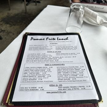 Pomme Frite - Menu - French Near Me - Palm Springs, California Pomme Frite - Menu - French Near Me - Palm Springs, California