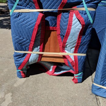 Ace Relocation Systems, Inc - Well wrapped furniture legs with CLEAN moving blankets. - Movers Near Me - San Jose, California Ace Relocation Systems, Inc - Well wrapped furniture legs with CLEAN moving blankets. - Movers Near Me - San Jose, California