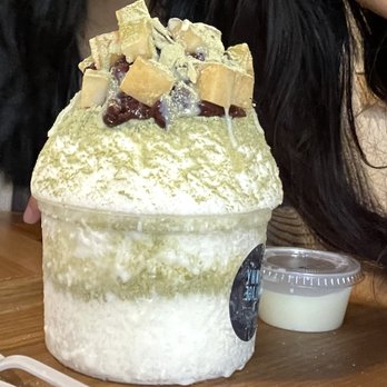Snowy Village - Matcha - Shaved Ice Near Me - Seattle, Washington Snowy Village - Matcha - Shaved Ice Near Me - Seattle, Washington