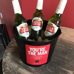 18|8 Fine Men's Salons - Carmel - Complimentary craft and imported beers are cold and ready for you!