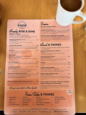Menu photo 6 Douce Diner North Vancouver, BC