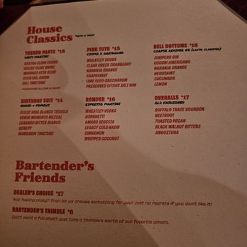 Fancypants - Cocktail Page 1 - Steakhouses Near Me - Nashville, Tennessee