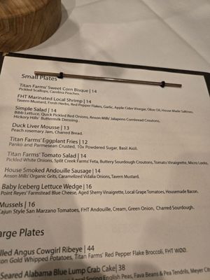 Menu photo 3 Frog Hollow Tavern Augusta, GA Menu photo 3 Frog Hollow Tavern Augusta, GA