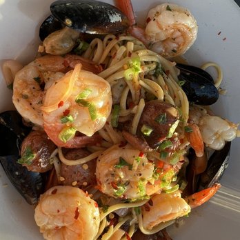 Elderwood - Seafood pasta - Cocktail Bars Near Me - Visalia, California Elderwood - Seafood pasta - Cocktail Bars Near Me - Visalia, California