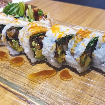 Sushi Legend - Spider Roll (soft shell crab) - Japanese Near Me - Toronto, Ontario Sushi Legend - Spider Roll (soft shell crab) - Japanese Near Me - Toronto, Ontario