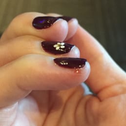 Sloppy work and a cut to add insult to injury. The only positive thing was the design added which is cute!