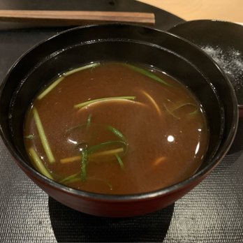 Omakase - Asari akadashi red miso w/ asari clams & mitsuba - Sushi Bars Near Me - San Francisco, California