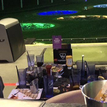 Topgolf - Unfilled drinks and empty plates. We were there for over 3 hours those plates were there half the time. - Golf Near Me - Charlotte, North Carolina Topgolf - Unfilled drinks and empty plates. We were there for over 3 hours those plates were there half the time. - Golf Near Me - Charlotte, North Carolina