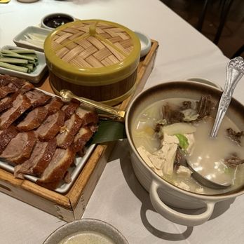 JiangNan - Boston - Peking duck w/ Peking duck soup - Chinese Near Me - Boston, Massachusetts