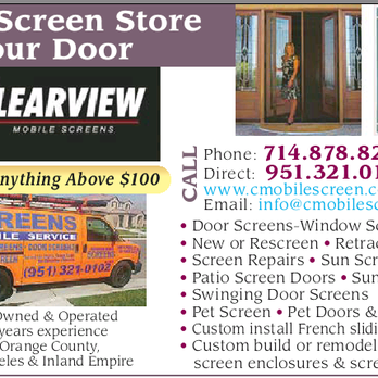 Clear View Mobile Screen - Windows Installation Near Me