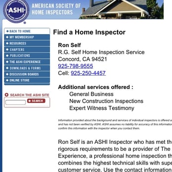 RG SELF HOME INSPECTION - Home Inspectors Near Me - Concord, California RG SELF HOME INSPECTION - Home Inspectors Near Me - Concord, California