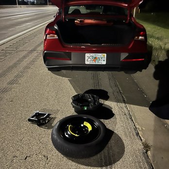 Budget - Blowout at 80mph, 2:30am - Car Rental Near Me - Chicago, Illinois Budget - Blowout at 80mph, 2:30am - Car Rental Near Me - Chicago, Illinois