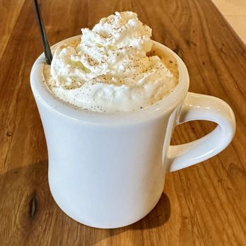 Plums Cafe - Oat milk mocha latte - I can taste fresh dark chocolate cocoa! - Breakfast & Brunch Near Me - Costa Mesa, California Plums Cafe - Oat milk mocha latte - I can taste fresh dark chocolate cocoa! - Breakfast & Brunch Near Me - Costa Mesa, California