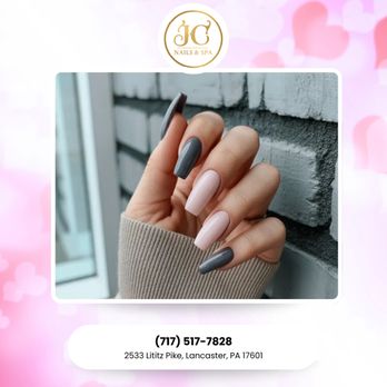 JC Nails & Spa - A smooth shine you can't ignore. Minimal but undeniably stunning. 
 Reserve your time today. - Nail Salons Near Me - Lancaster, Pennsylvania