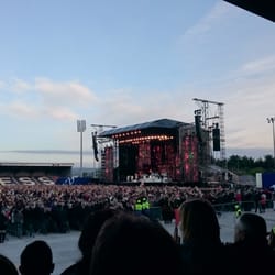 Tulloch Caledonian Stadium - Rod Stewart gig