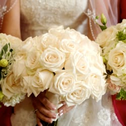 Designs Florist By Janet Black AIFD - elegant roses created for a special day