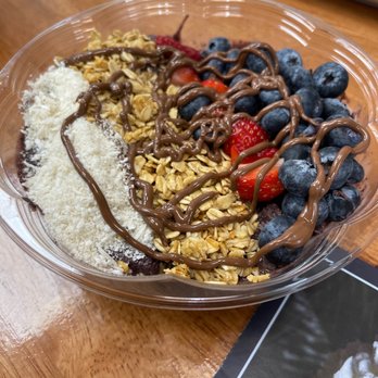 Garden Cafe & Bistro - Acai Bowl with Nutella - Bakeries Near Me - Union City, New Jersey Garden Cafe & Bistro - Acai Bowl with Nutella - Bakeries Near Me - Union City, New Jersey