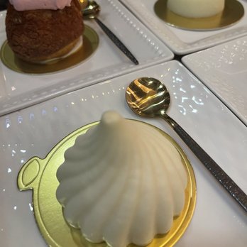 The Spoon - Yuzu mango mousse - Desserts Near Me - Stanton, California The Spoon - Yuzu mango mousse - Desserts Near Me - Stanton, California