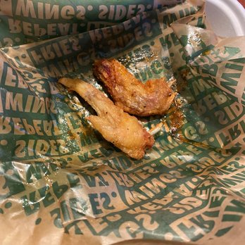 Wingstop - The "wings" that came with my 8 piece combo. - Chicken Wings Near Me - Redwood City, California Wingstop - The "wings" that came with my 8 piece combo. - Chicken Wings Near Me - Redwood City, California