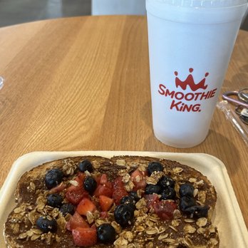 Smoothie King - Pumpkin D-Lite Fruit Classic Smoothies Toast Bundle Hearty 8 Grain Loaded Chocolate Hazelnut Toast - Juice Bars & Smoothies Near Me - Boiling Springs, South Carolina Smoothie King - Pumpkin D-Lite Fruit Classic Smoothies Toast Bundle Hearty 8 Grain Loaded Chocolate Hazelnut Toast - Juice Bars & Smoothies Near Me - Boiling Springs, South Carolina
