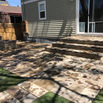A Sharper Image Landscaping - a patio and steps - Landscaping Near Me