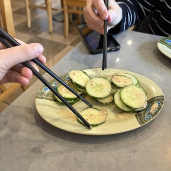 Kokoro - The cucumber plate - Ramen Near Me - State College, Pennsylvania