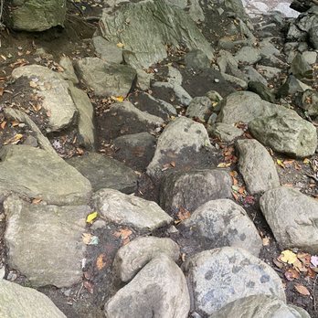 Bingham Falls - Rocky stairs - Hiking Near Me - Stowe, Vermont