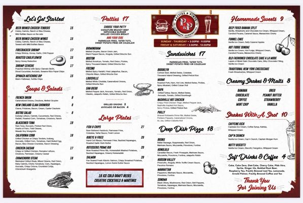 Menu photo 6 Patties & Pints Valley Center, CA Menu photo 6 Patties & Pints Valley Center, CA