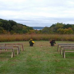 Maidenwood Lodge - Ceremony Site overlooking Lake Pepin....