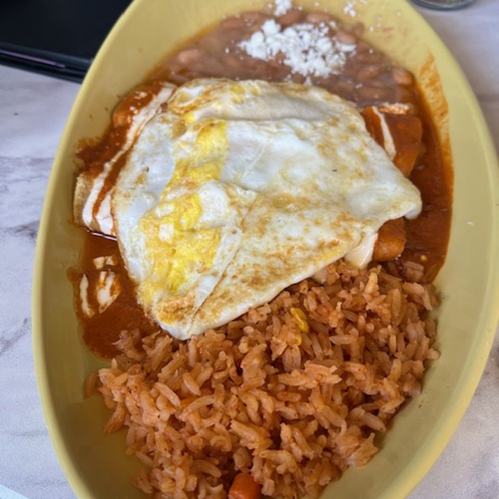 Haven Haus Cafe - Breakfast Enchiladas with roja salsa - Breakfast & Brunch Near Me - Temecula, California Haven Haus Cafe - Breakfast Enchiladas with roja salsa - Breakfast & Brunch Near Me - Temecula, California