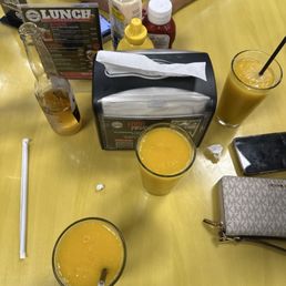 Passion fruit juice, Corona beer
