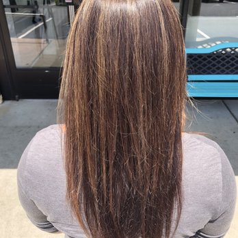CKC Salon & Keratin Bar - Before and after Brazilian blow out - Hair Salons Near Me - Fairfield, Connecticut