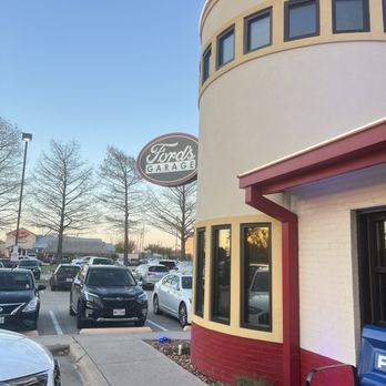 Ford's Garage Plano - Outside signage - Burgers Near Me - Plano, Texas Ford's Garage Plano - Outside signage - Burgers Near Me - Plano, Texas